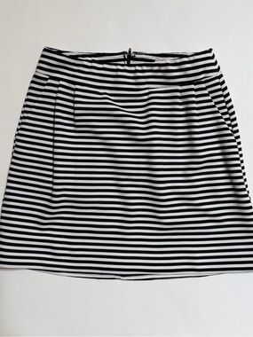 NWT BURU Black and White Striped Women’s Skirt